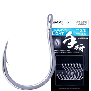  BKK  8070-3X-HG JIGGING LIGHT HOOKS